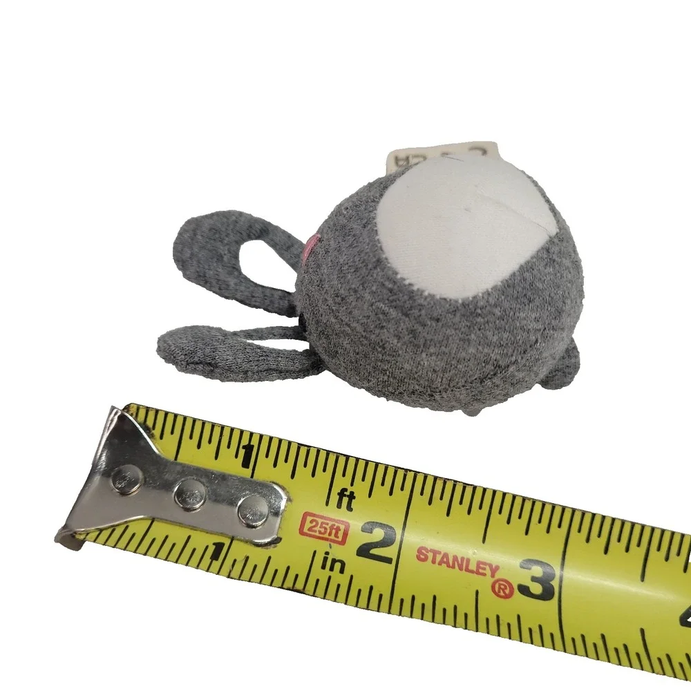 LOVEVERY Burrow of Bunnies Toy Green Wool Gray Cotton Baby Bunny Rabbits natural